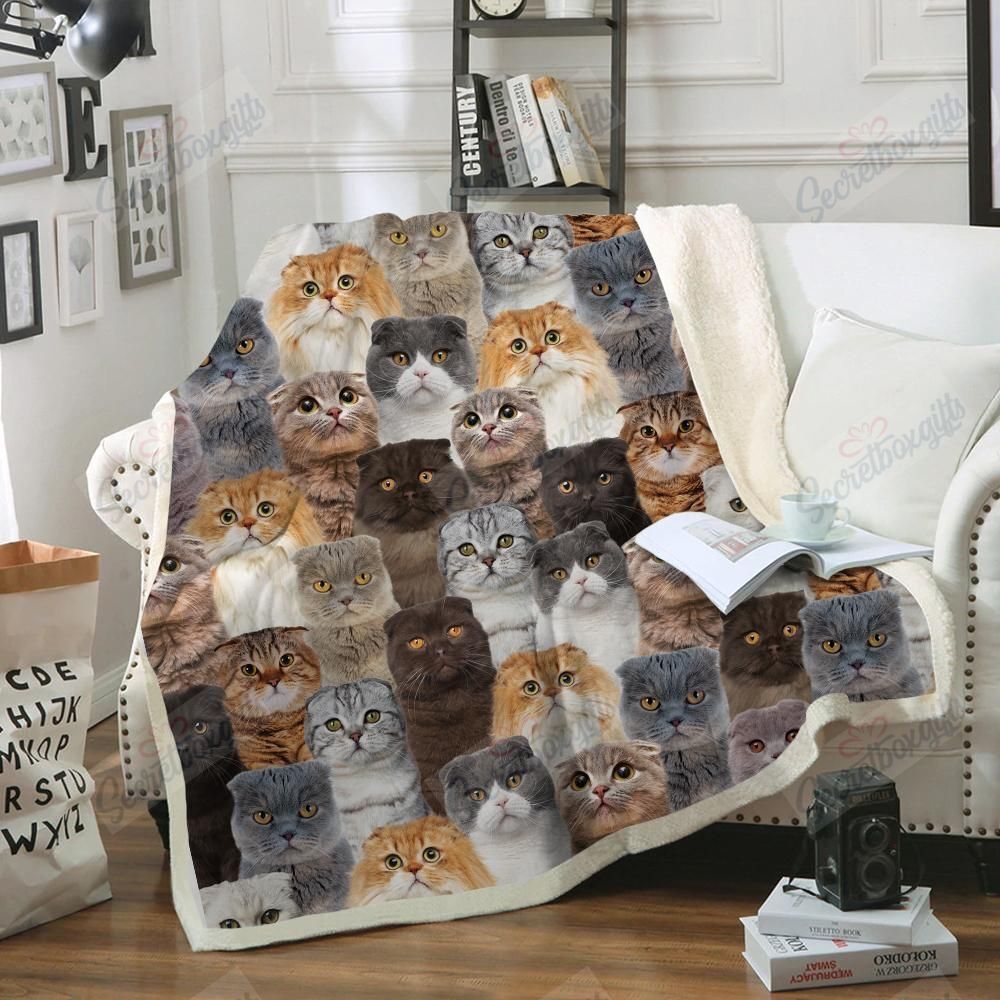 You Will Have A Bunch Of Scottish Fold Cats – Fleece Blanket