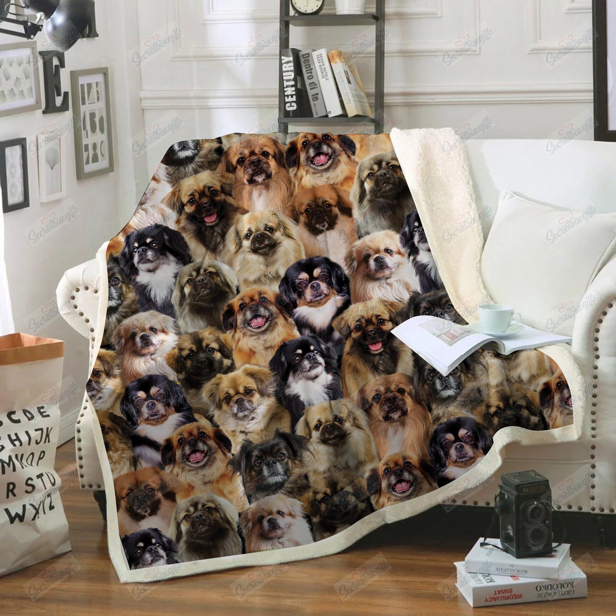 You Will Have A Bunch Of Tibetan Spaniels – Fleece Blanket