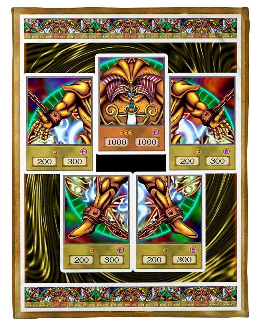 Yu Gi Oh Card Game Gift For Fans Fleece Blanket Fleece Blanket