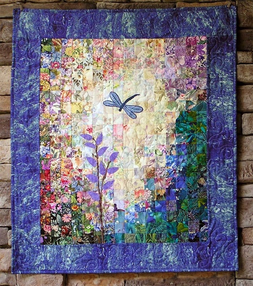 Yy0806 Dragonfly Lips On You Quilt Christmas Gift Dhc16122900Dd