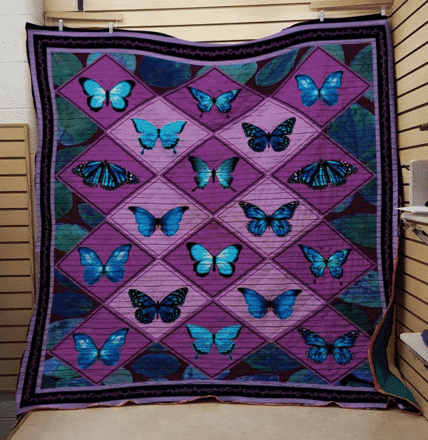 Yy1706 Butterfly Rainbowland Bf Quilt Christmas Gift Dhc16122680Dd