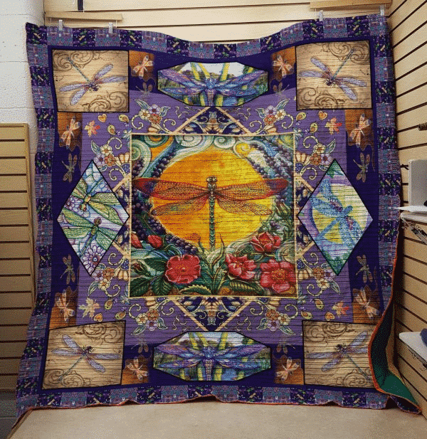 Yy1706 Dragonfly Doooo It Df Quilt Christmas Gift Dhc16122888Dd