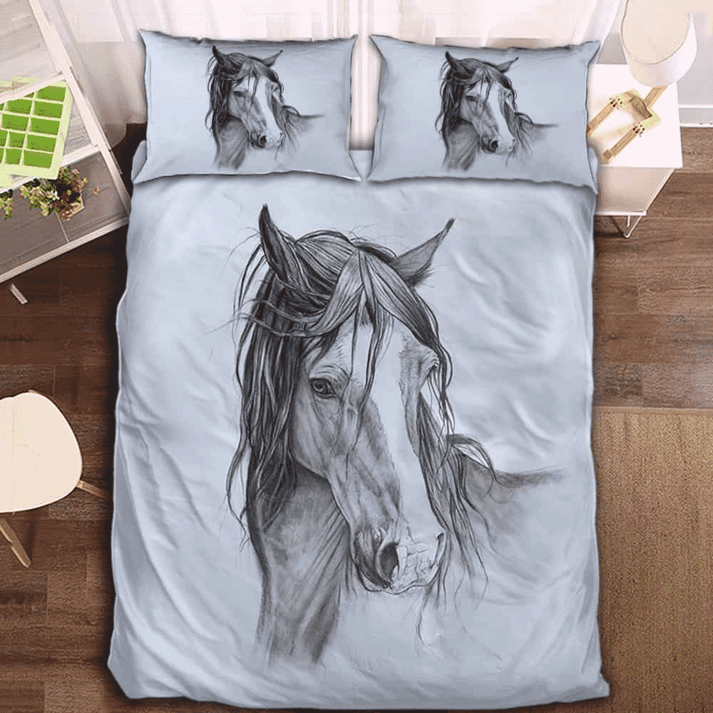 Horse All The Stars Bedding Set