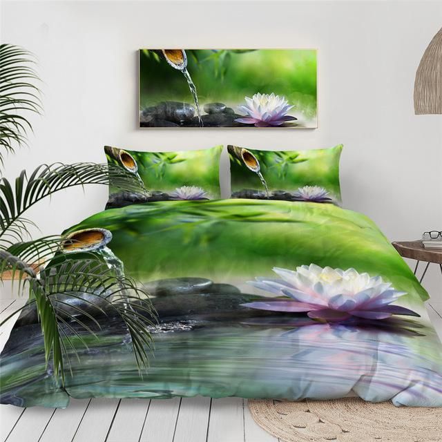 Zen Garden Stone Bedding Set