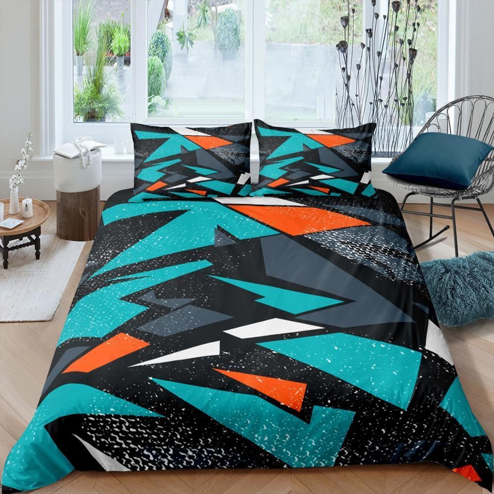 Zip Zap Patterns Bedding Set