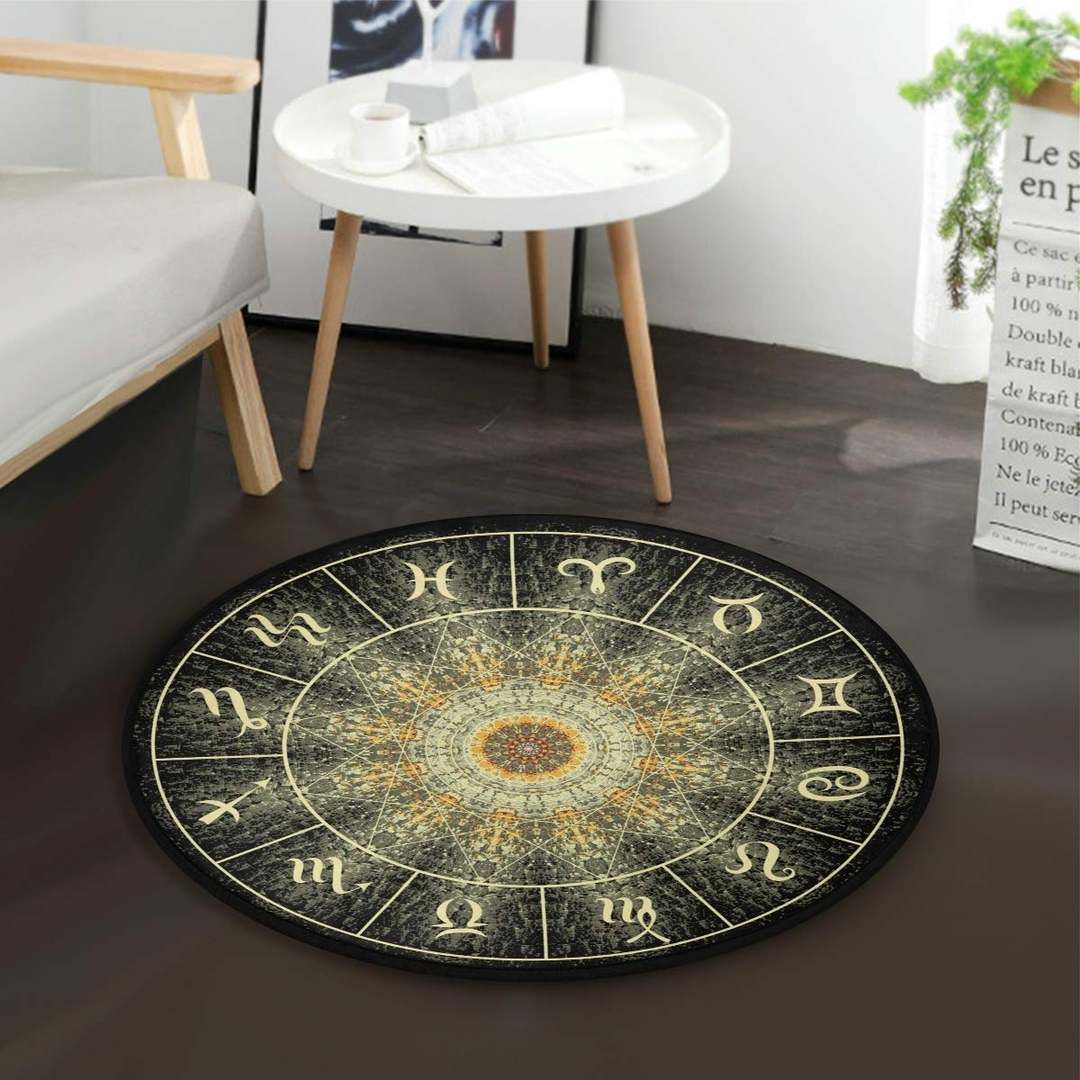 Zodiac Round Carpet