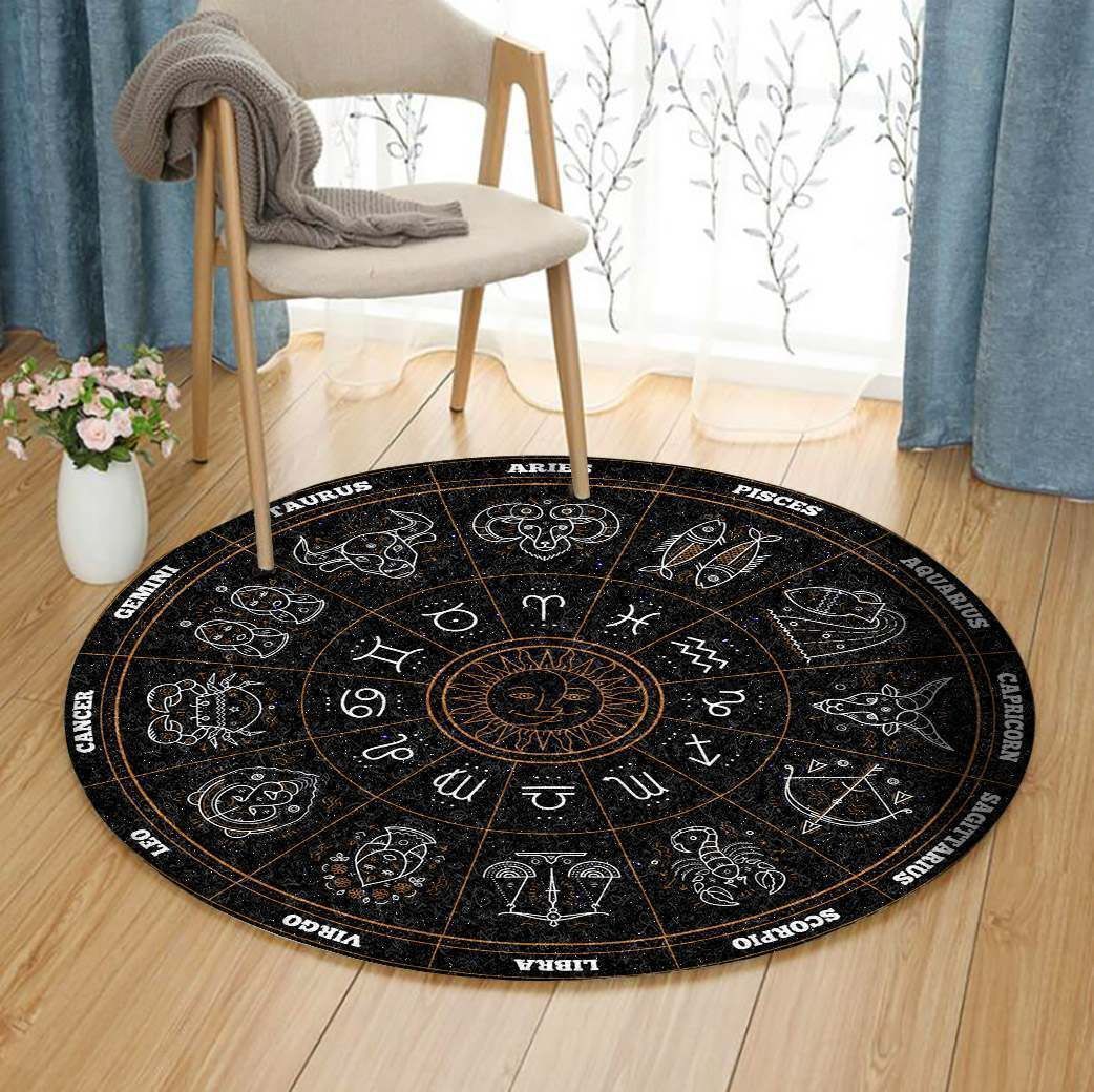 Zodiac Round Carpet