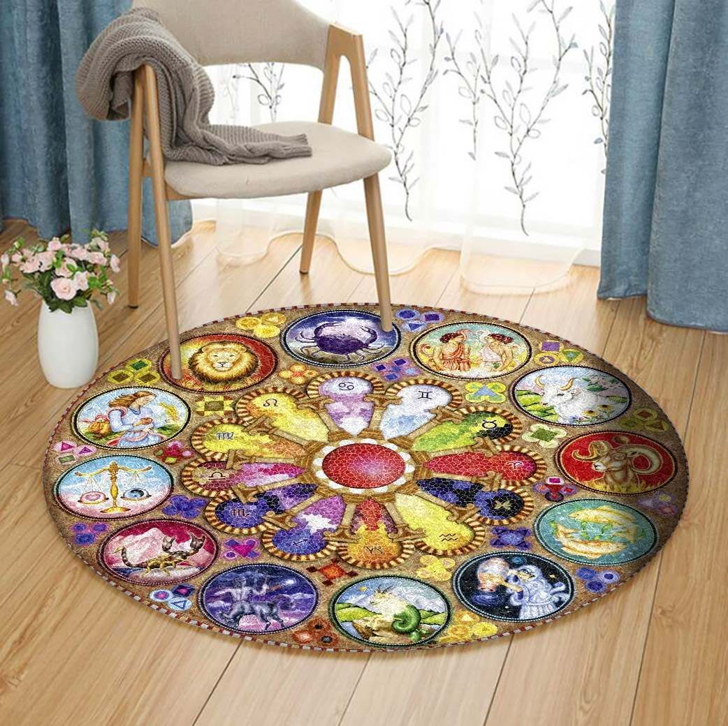 Zodiac Round Carpet